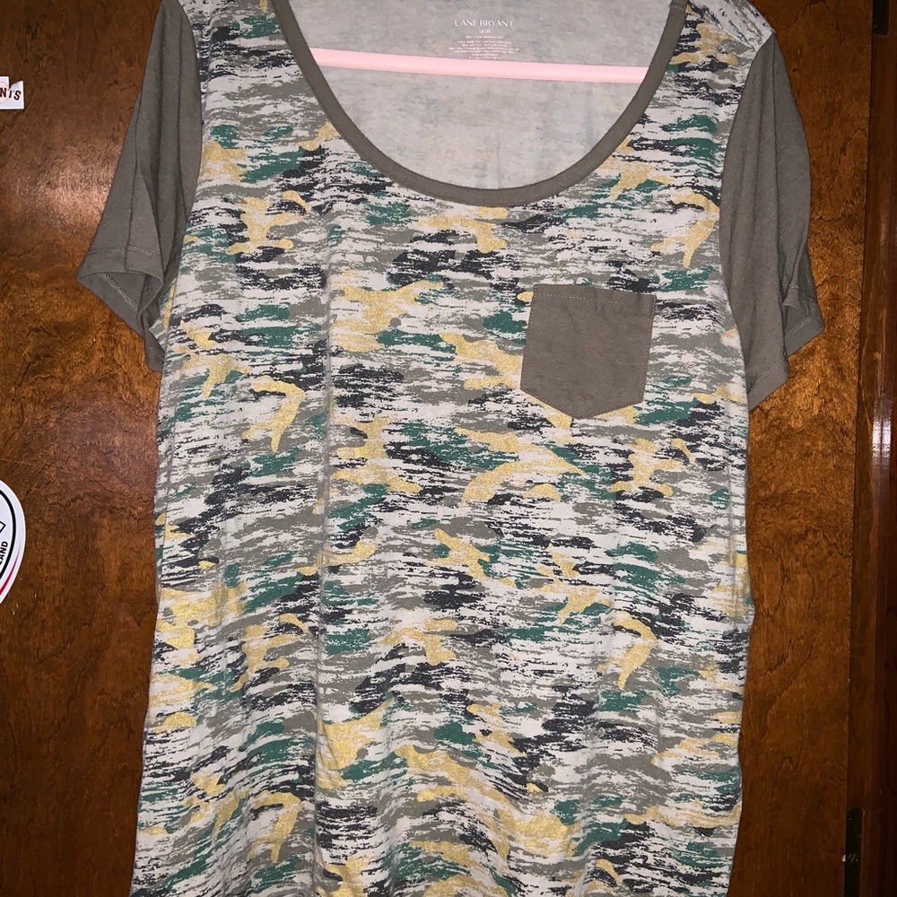 Camo Pocket T-shirt 18/20